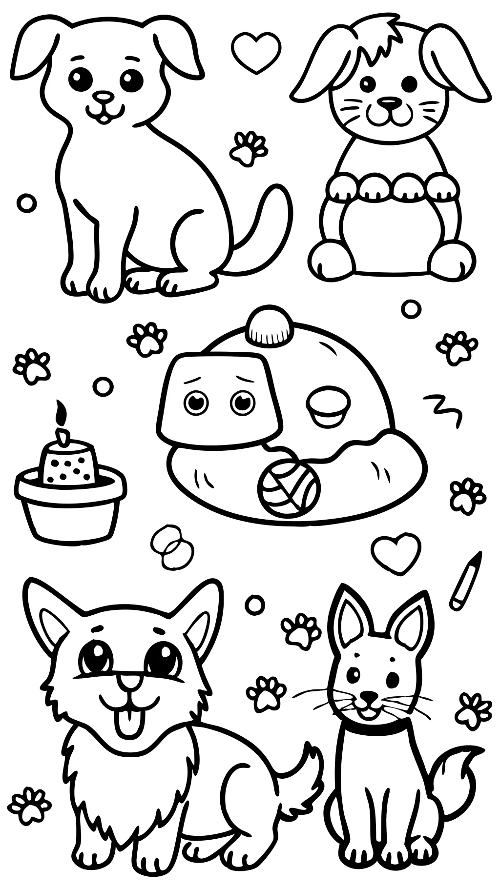 coloriage lol animaux de compagnie